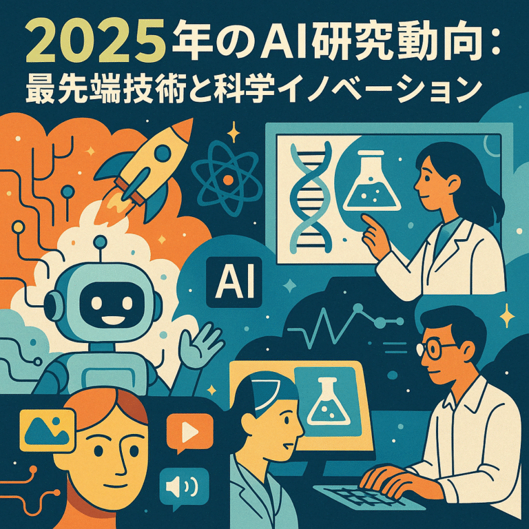 2025年のAI研究動向：最先端技術と科学イノベーション