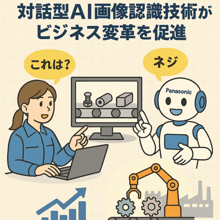 パナソニックの対話型AI画像認識技術がビジネス変革を促進