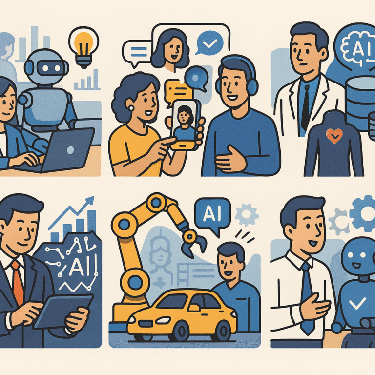 企業におけるAI活用の最新事例 2025年