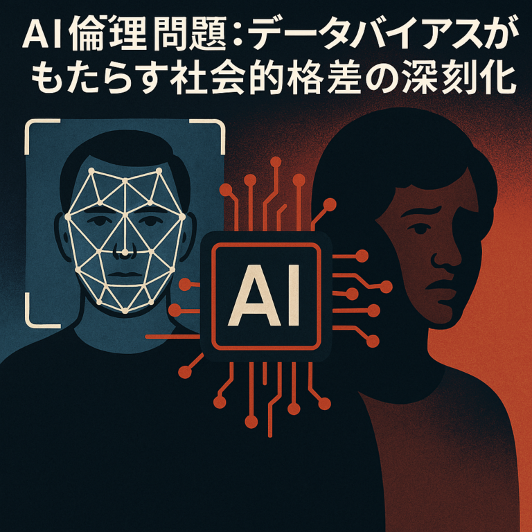 AI倫理問題：データバイアスがもたらす社会的格差の深刻化